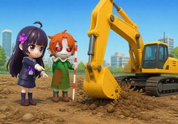 Baubeginnのイラスト