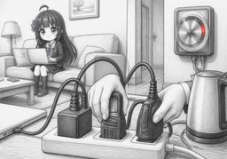 verbrauchenのイラスト