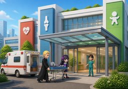 Klinikumのイラスト