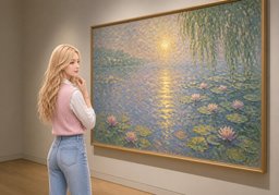 Illustration for impressionniste (impressionist)