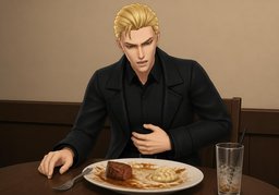 digérerのイラスト