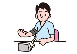 体检のイラスト