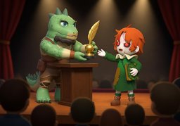 galardónのイラスト