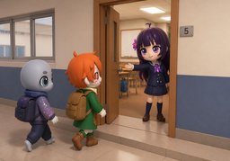 aulaのイラスト