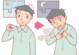 哎哟のイラスト