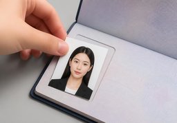 证件照のイラスト