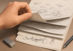摸索のイラスト
