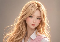blondのイラスト