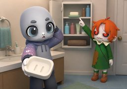 jabónのイラスト