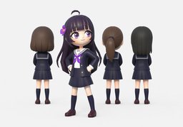 作对のイラスト