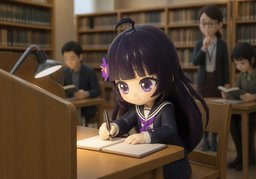 집중되다のイラスト
