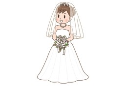 新娘のイラスト