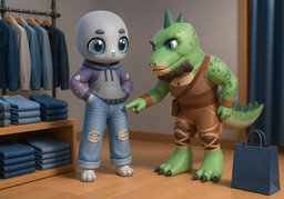 jeansのイラスト