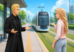 tranvíaのイラスト