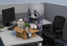 离职のイラスト