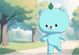 溜达のイラスト