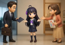 갈등のイラスト