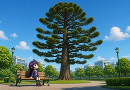 araucariaのイラスト