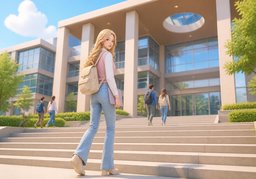 Hochschuleのイラスト