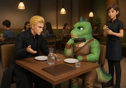외식のイラスト