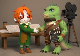 coproducciónのイラスト