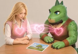 同感のイラスト