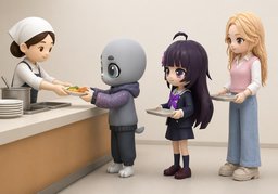 候餐のイラスト