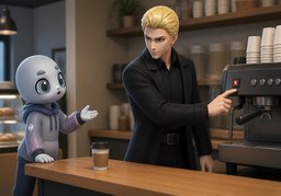 cafeteraのイラスト