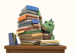 繁忙のイラスト