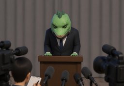 사과드립니다のイラスト