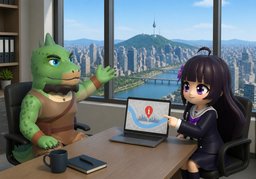 근무지のイラスト