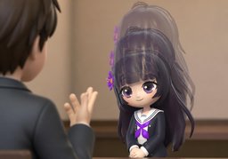 끄덕이다のイラスト