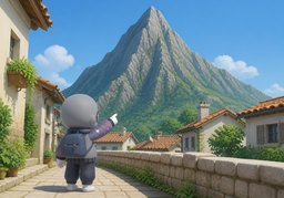 montagneのイラスト