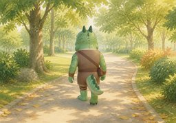 漫游のイラスト