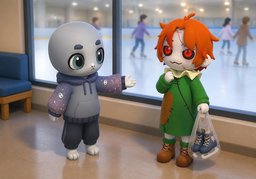스케이트のイラスト