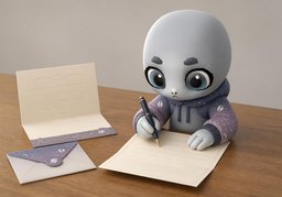 回信のイラスト
