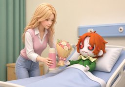 慰问のイラスト