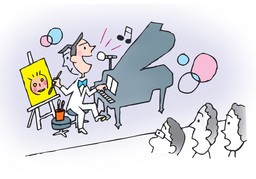 丰富多彩のイラスト