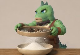 筛のイラスト
