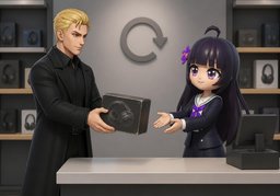 devoluciónのイラスト
