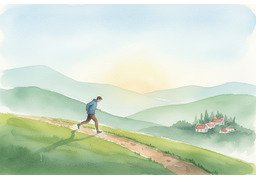 下跌のイラスト