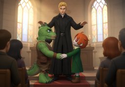 révérendのイラスト