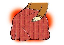毯子のイラスト
