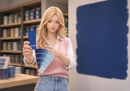 añilのイラスト