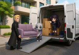 Illustration for utilitaire (van)
