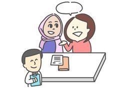 intérpreteのイラスト