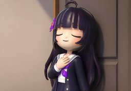 谢天谢地のイラスト