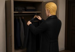 closetのイラスト
