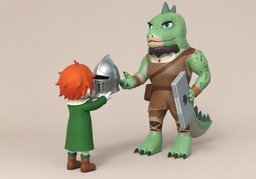 Illustration for Knappe (squire)