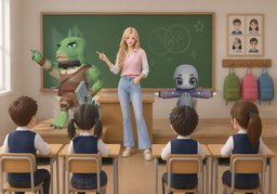 Illustration for 班级 (class)